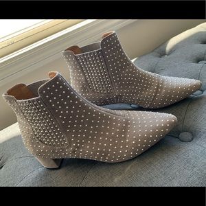 Topshop studded ankle boots- Never been worn out!